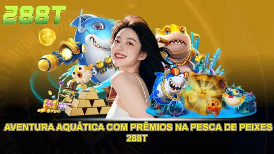 Aventura aquática com prêmios na pesca de peixes 288T