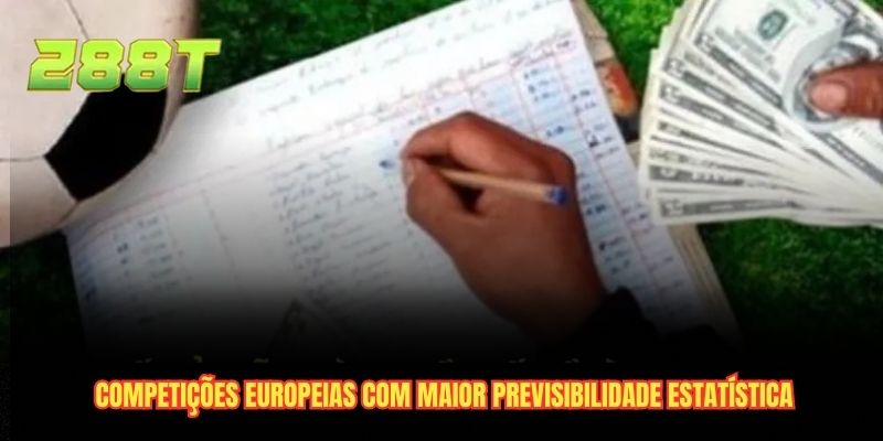 Competições europeias com maior previsibilidade estatística