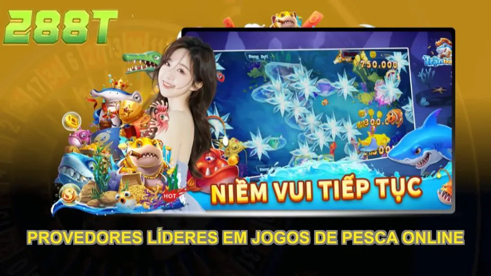 Provedores líderes em jogos de pesca online
