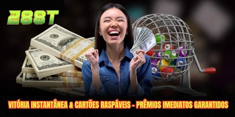 Vitória Instantânea & Cartões Raspáveis Garantidos